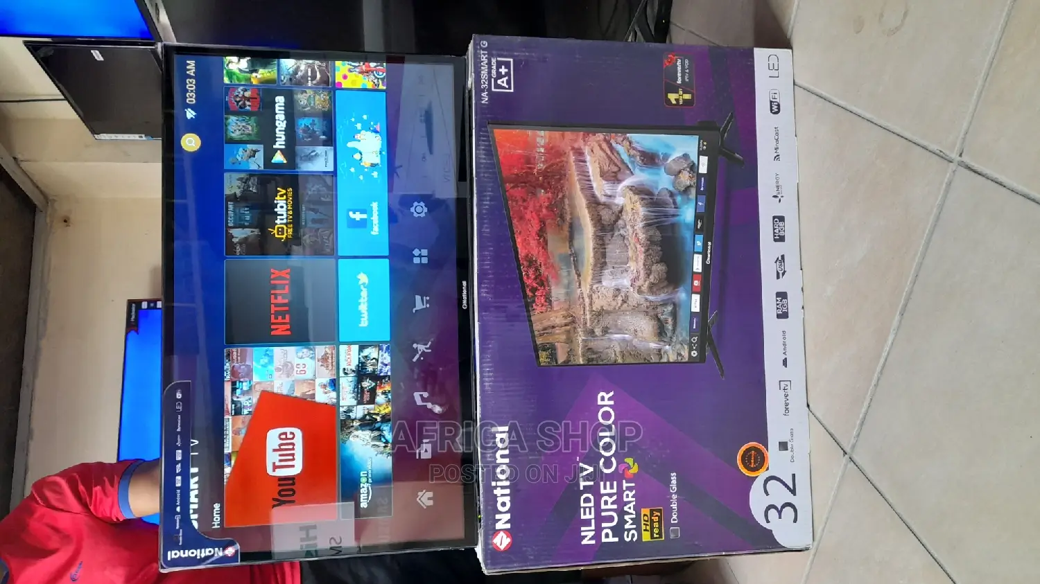 National Smart Android Tv 32inch