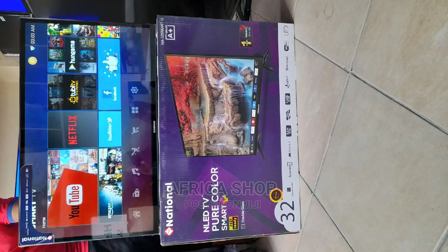 National Smart Android Tv 32inch