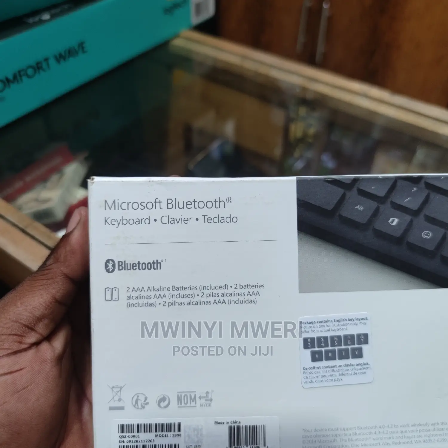 Microsoft Bluetooth Keyboard Clavier Teclado