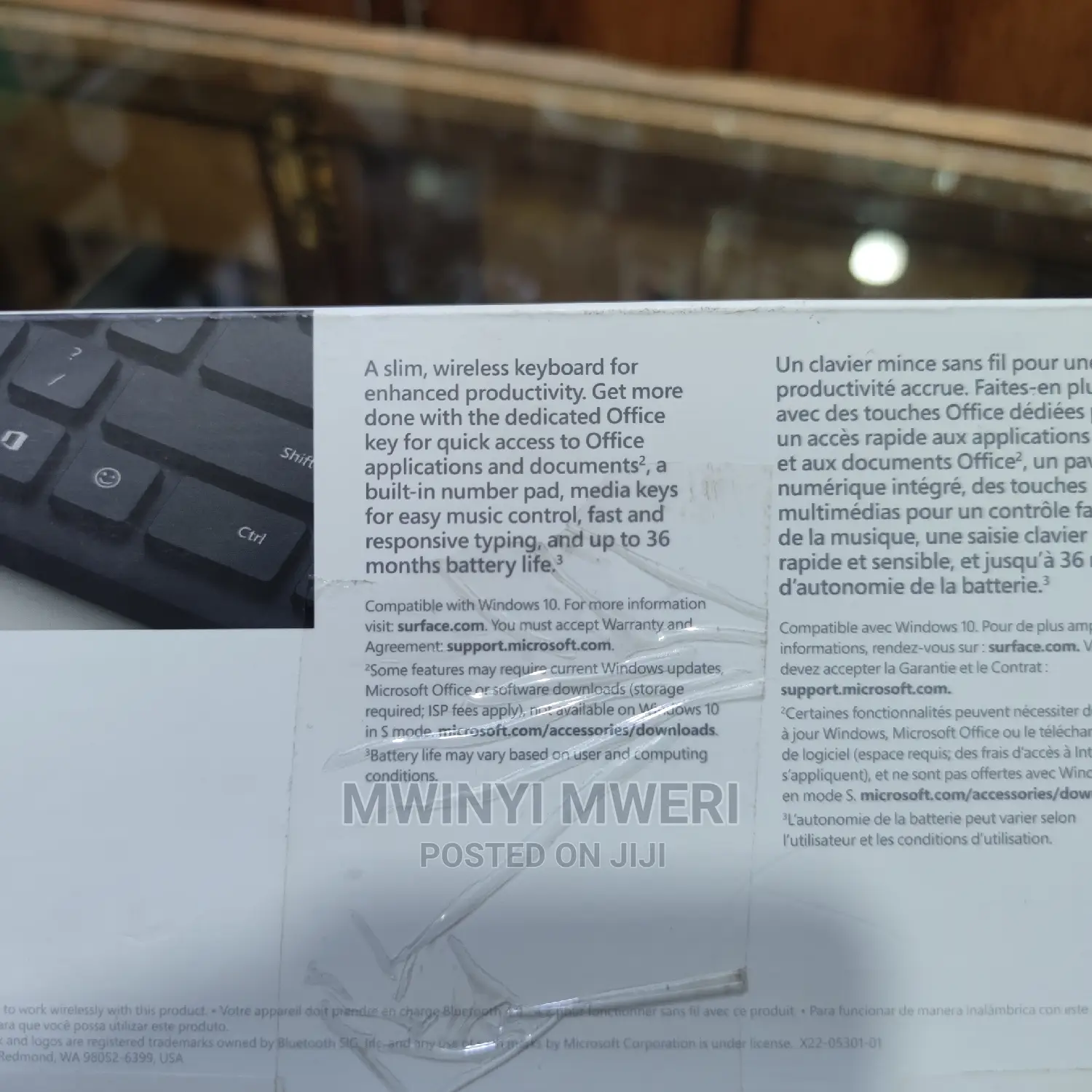 Microsoft Bluetooth Keyboard Clavier Teclado
