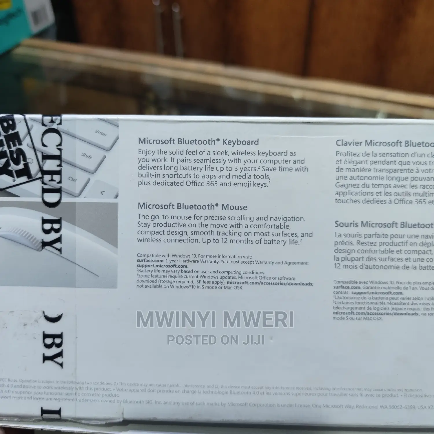Microsoft Bluetooth Desktop Ensemble Clavier Et Souris