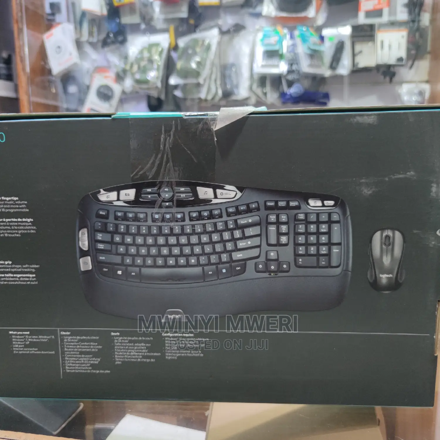 Logitech MK550 Wireless Wave Keyboard and Mouse Combo