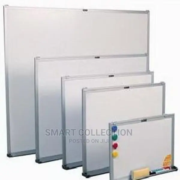 Large White Black Board Size (100×70)Cm