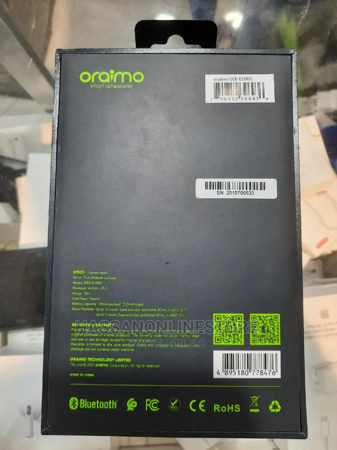Oraimo Freepods Pro