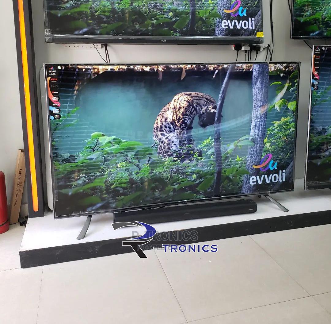 Evvoli 4K Ultra HD Smart QLED Android TV 65′′ Frameless in Kinondoni