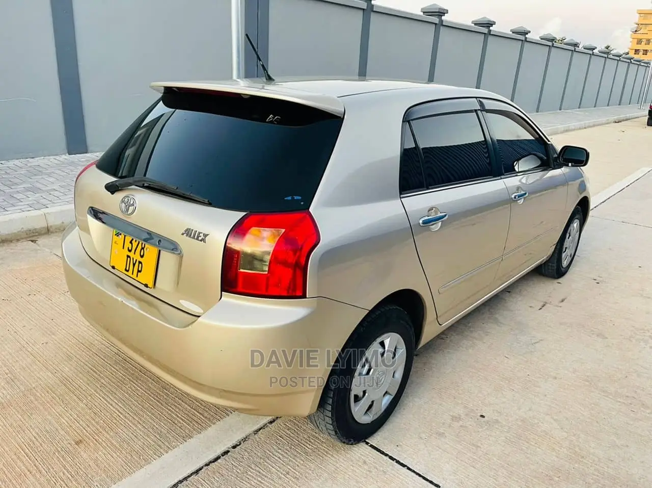 Toyota Allex 2003 Gold