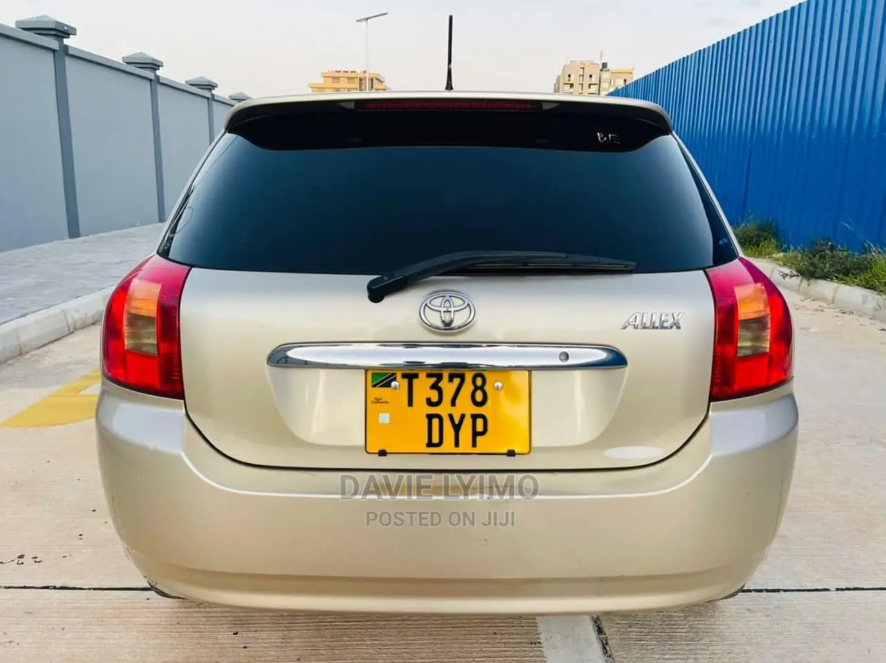 Toyota Allex 2003 Gold
