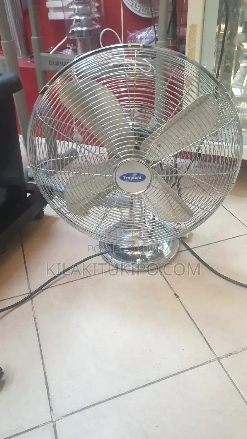 Table Fan Stainle Steel Material