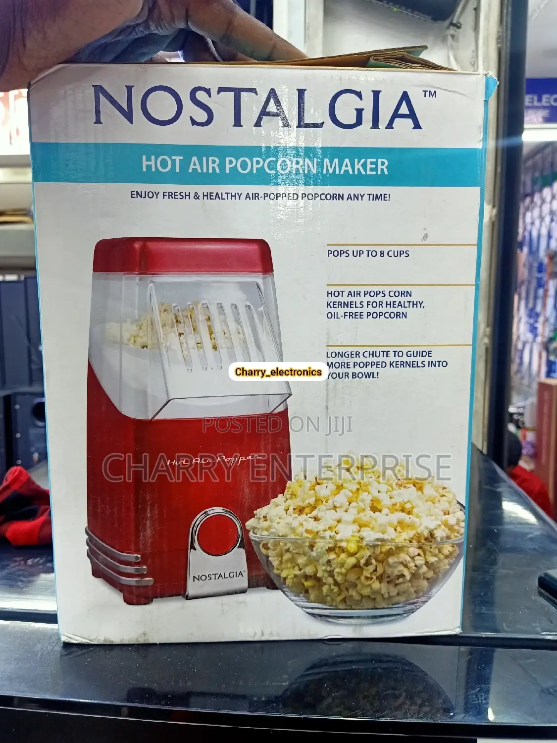 Mini Pop Corn Maker Without Using Oil