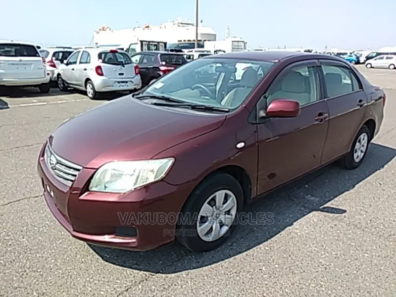 Toyota Axio 2009 Burgandy