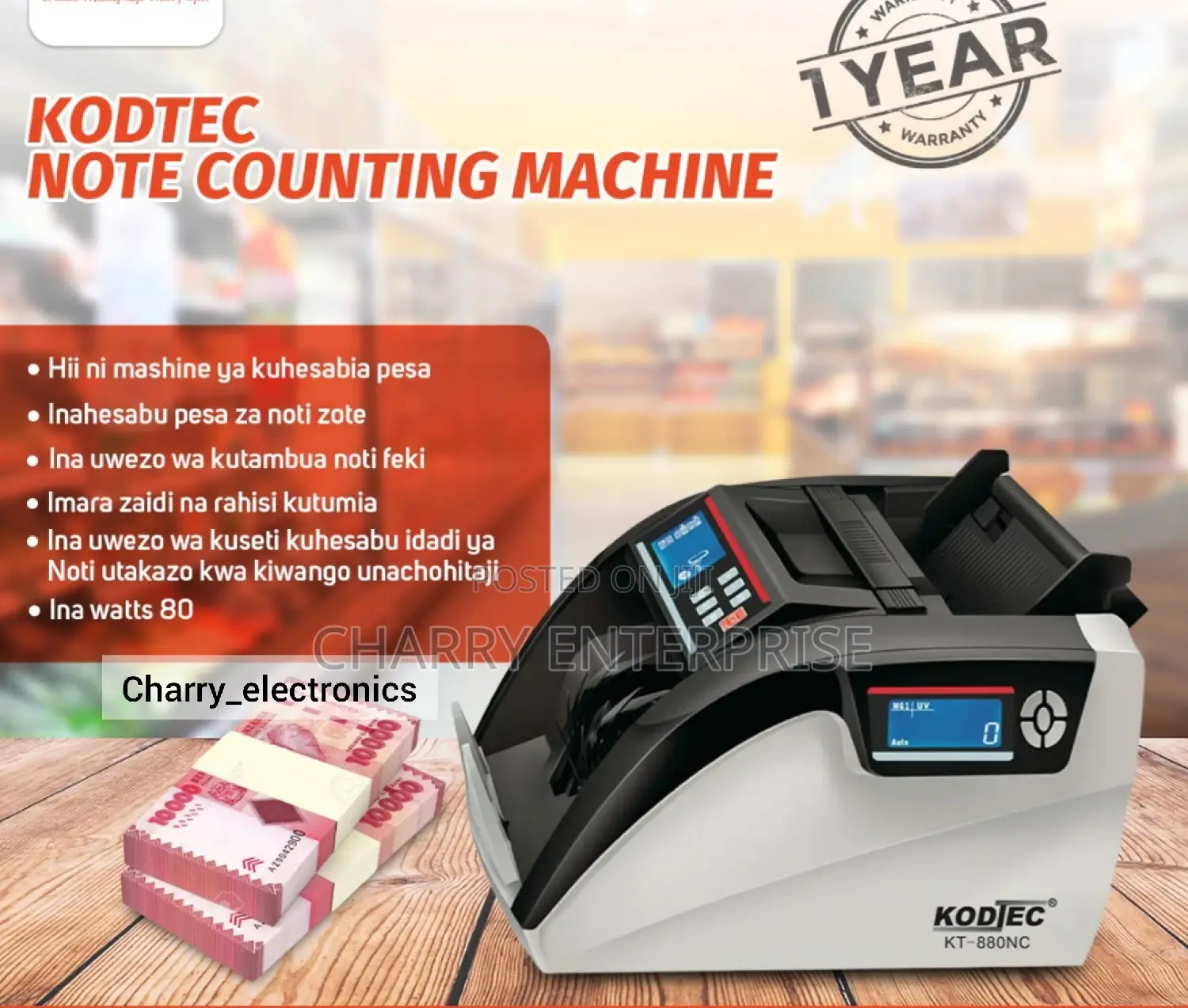 NOTE/Money Counting Mashine( Bill Counter)