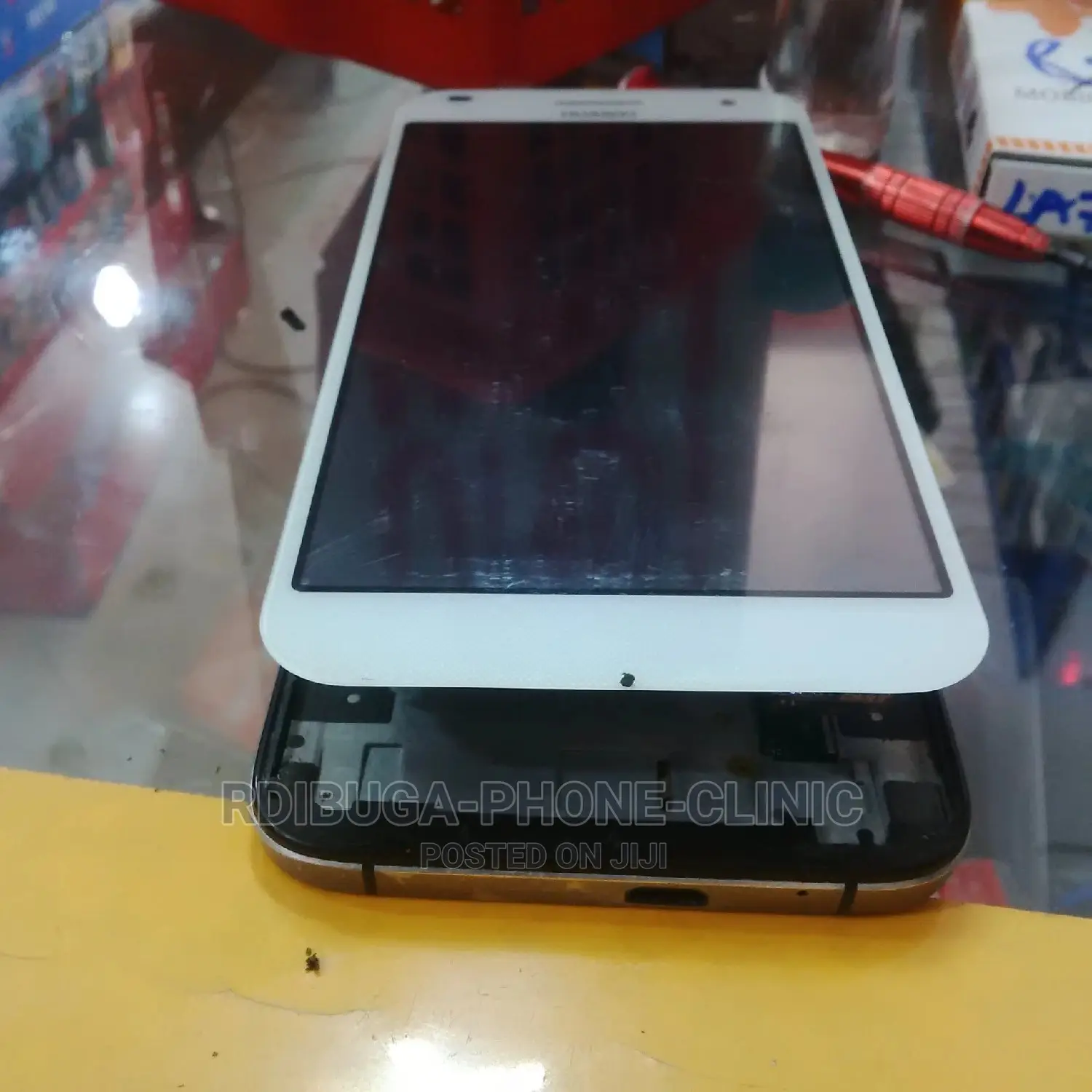 Huawei G7 Ikibadilishwa Screen Touch Na Kuwekewa Lamination