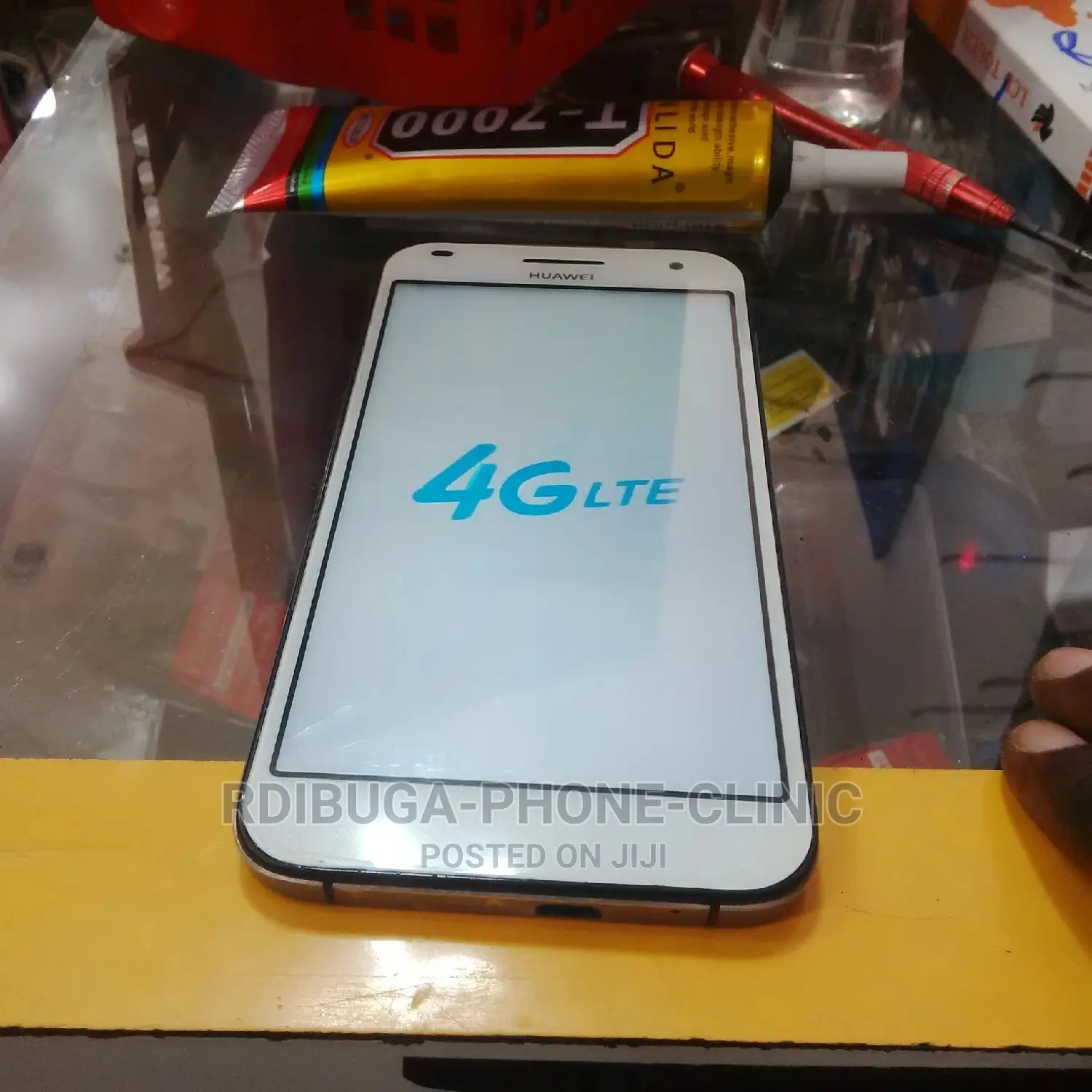 Huawei G7 Ikibadilishwa Screen Touch Na Kuwekewa Lamination