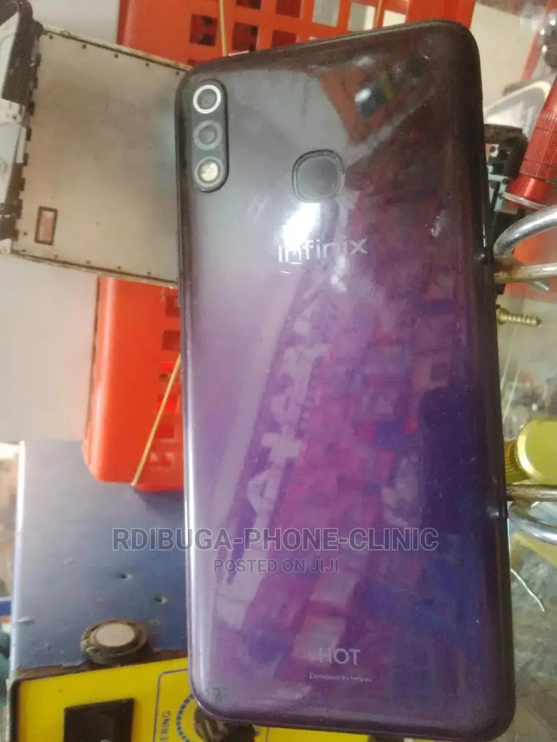 Infinix Hot8 Au X650 Ikibadilishwa Kioo