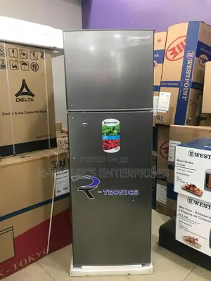 Westpoint Refrigerators 319L Defrost Double Door Inox