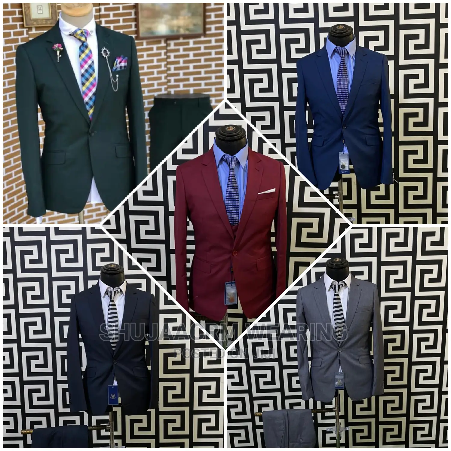 Two Piece Mens Suits
