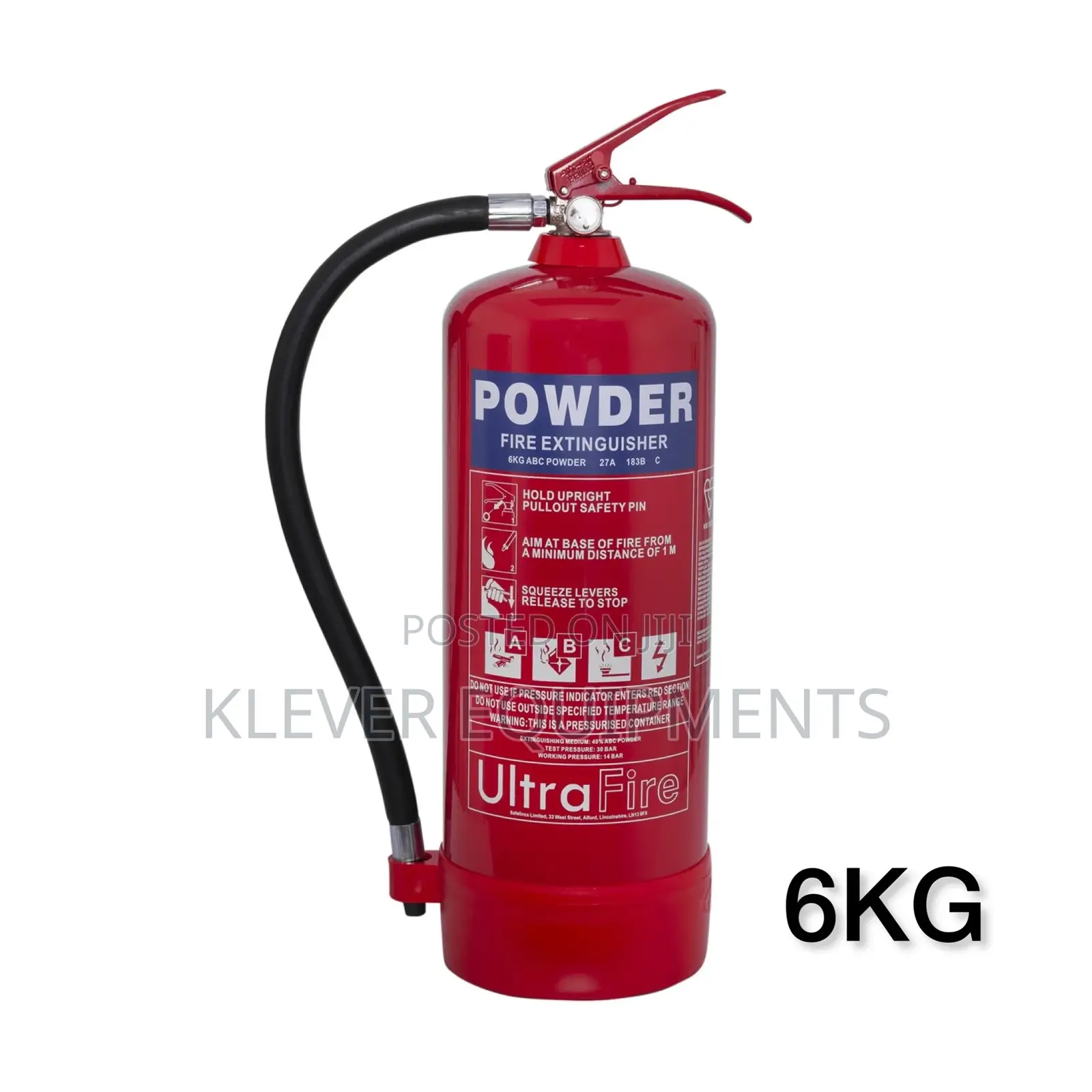 Dry Powder Fire Extinguishers
