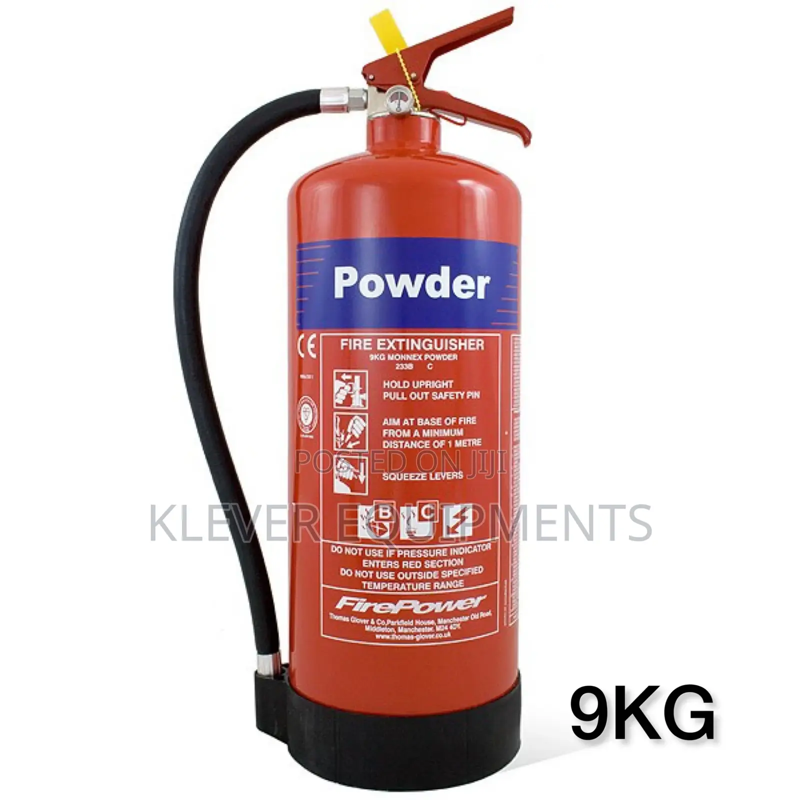 Dry Powder Fire Extinguishers