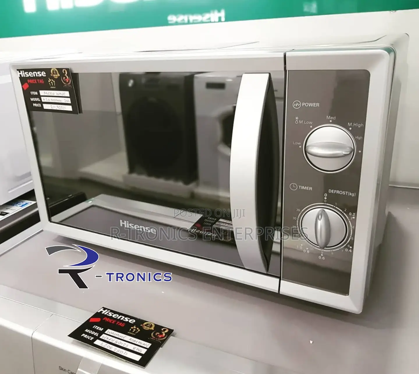 Hisense Microwave 20L 700W Mirror Finish (H20MOMS1)