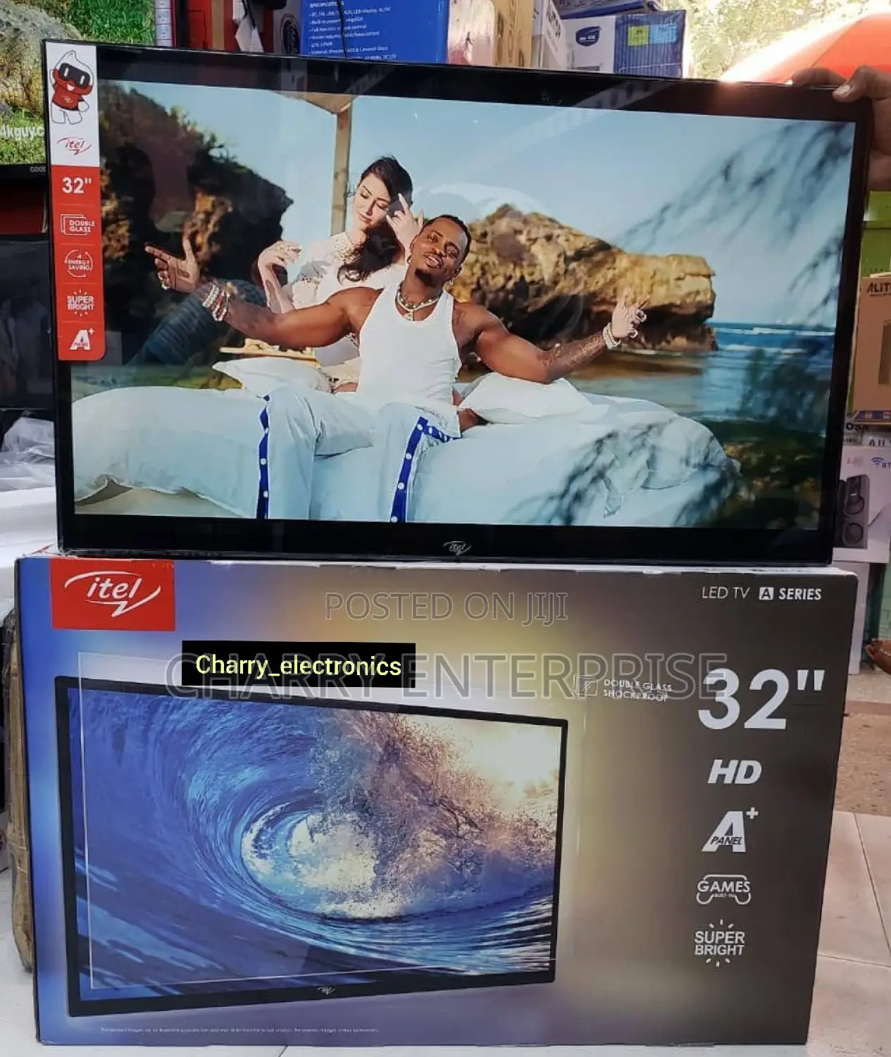 Itel Quality HD *A*Tv 32 Inch Analog Tv Supper Bright