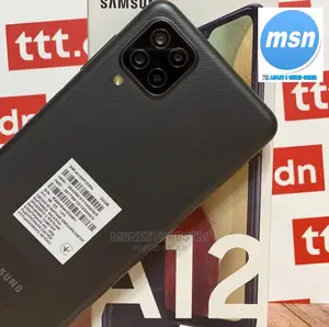 New Samsung Galaxy A12 64 GB Black