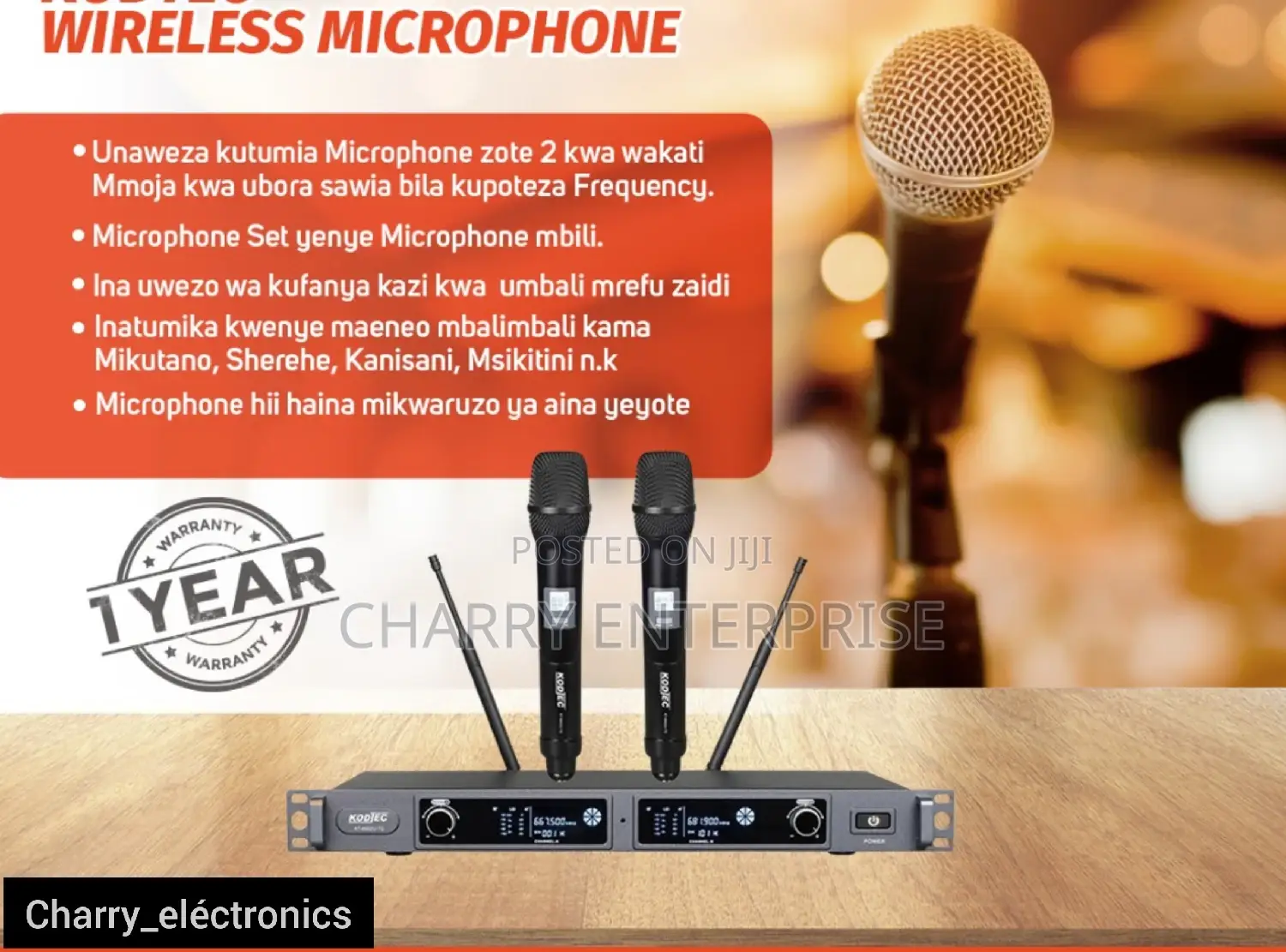 Wireless Microphone/ Mic Imara