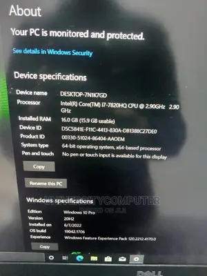 Laptop Dell Inspiron 15 16GB Intel Core I7 HDD 1T