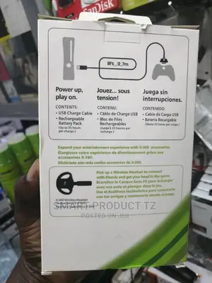 X-360 Play and Charge Kit.