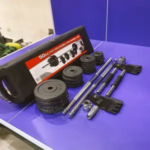 50kg Chrome Dumbell Set