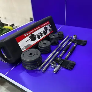 50kg Chrome Dumbell Set
