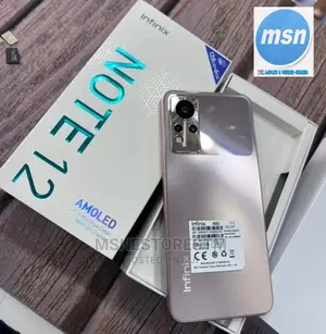 New Infinix Note 12 128 GB Silver