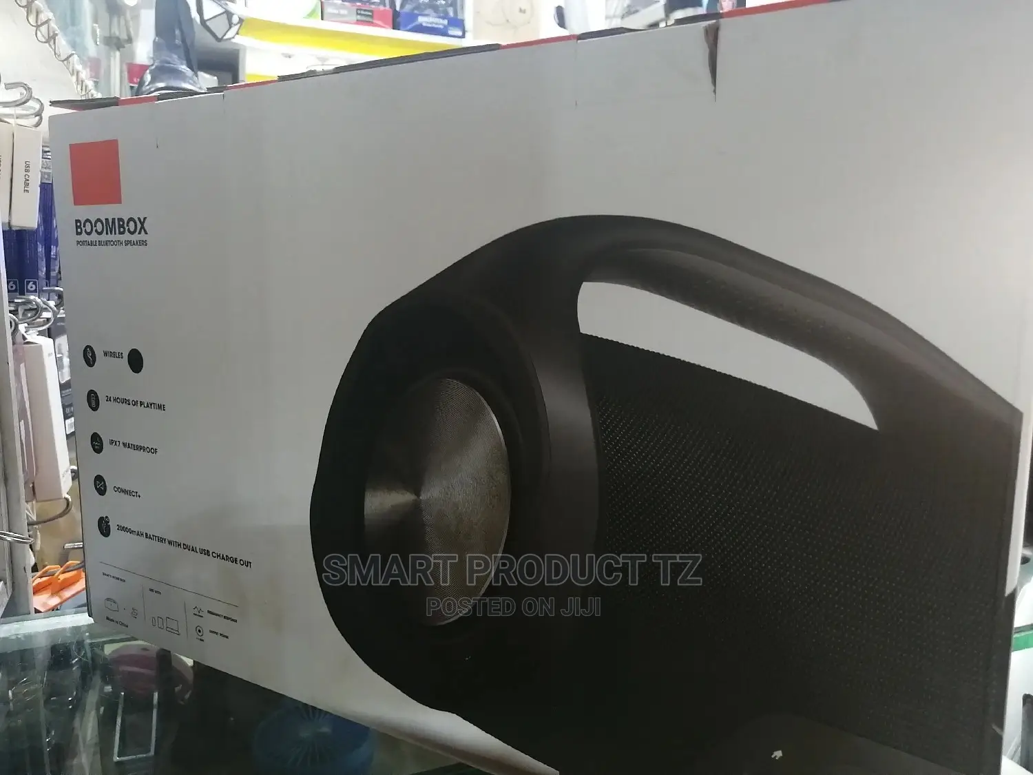 Boombox Box Mobile Wireless Speaker