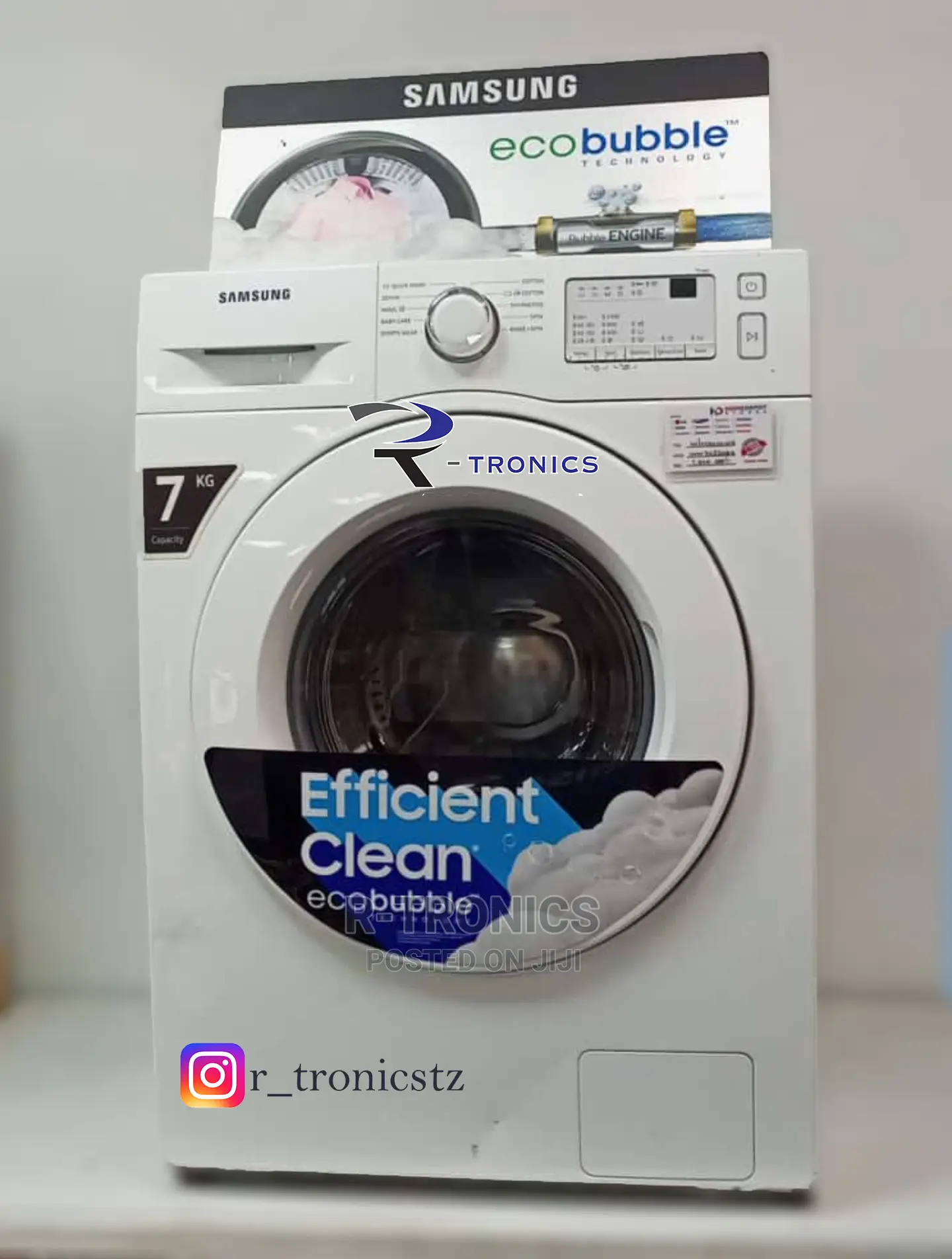 Samsung Washing Machine 7kg Front Load With Diamond Drum in Kinondoni