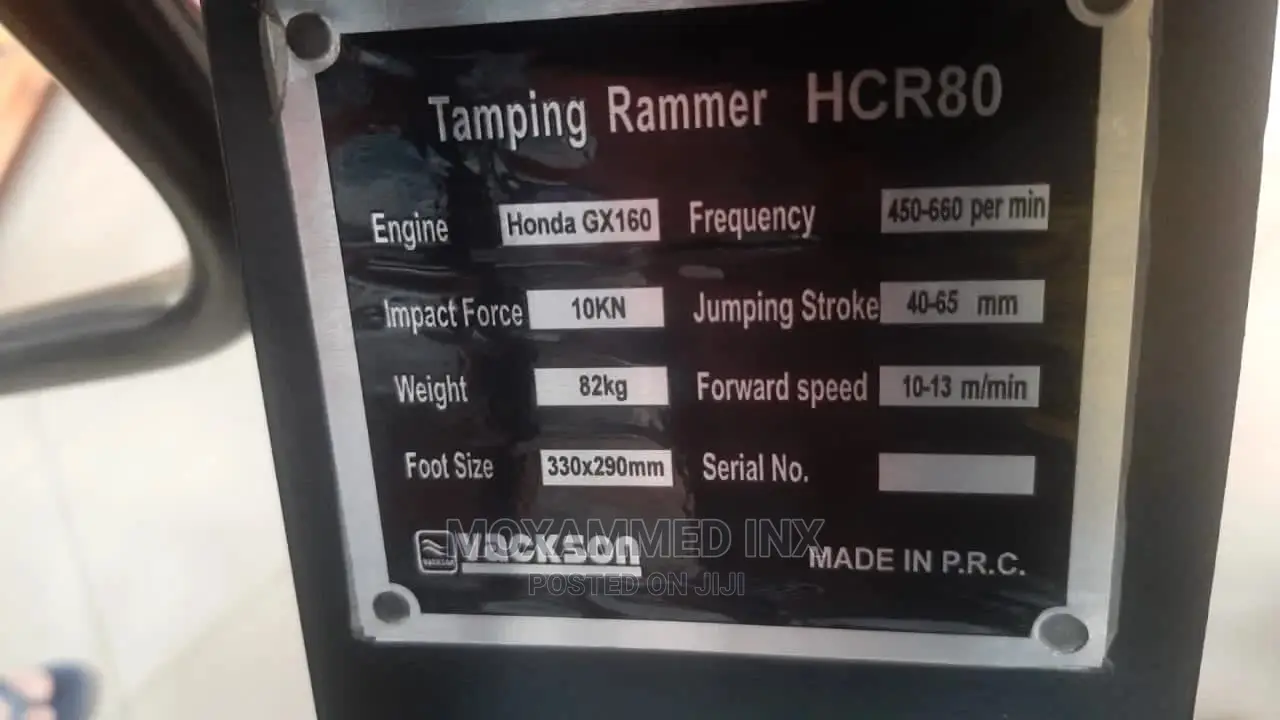 Honda GX160 Tamping Rammer