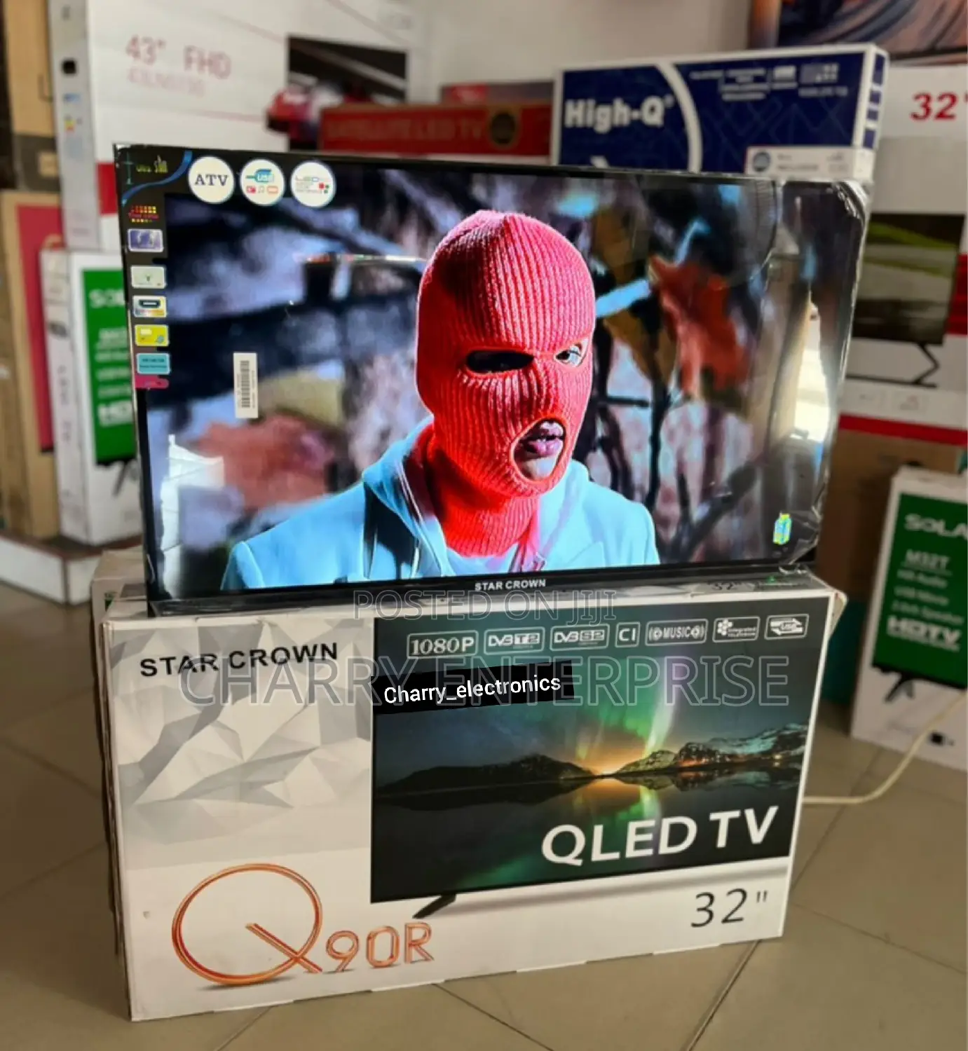 STAR CROWN QLED Tv 32 Inch
