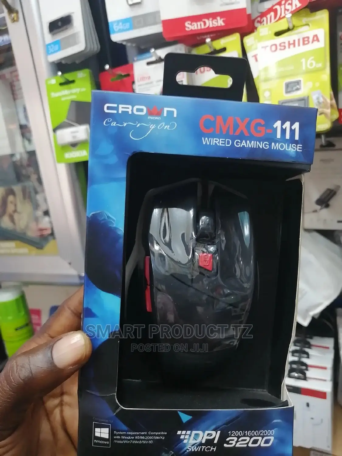 CROWN Wired Gaming Mouse