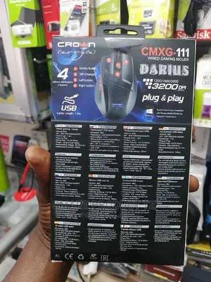 CROWN Wired Gaming Mouse