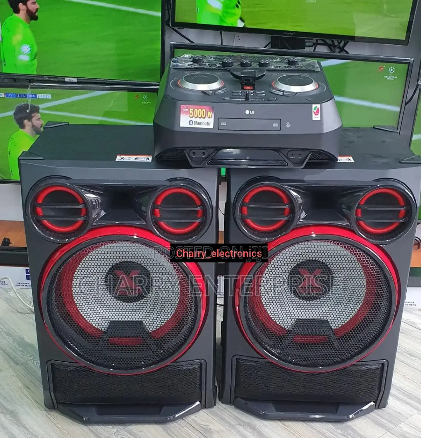 Original Lg Xboom Music System 5000w Qiality Sound