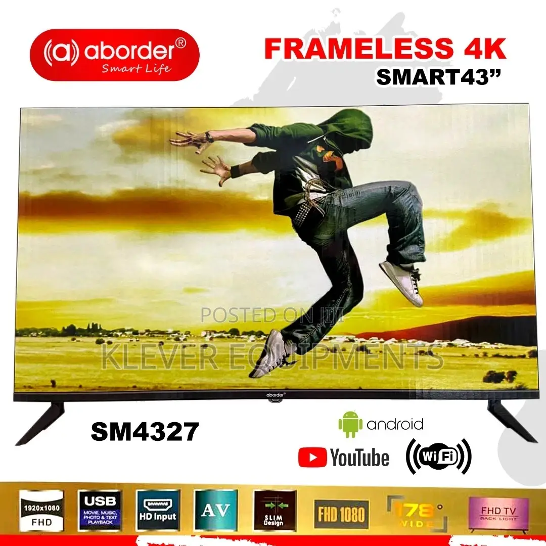 Aborder Inch43 Frameless Smart TV