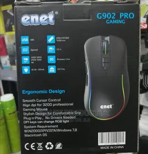 ENET 7D Gaming Mouse G902 Pro.