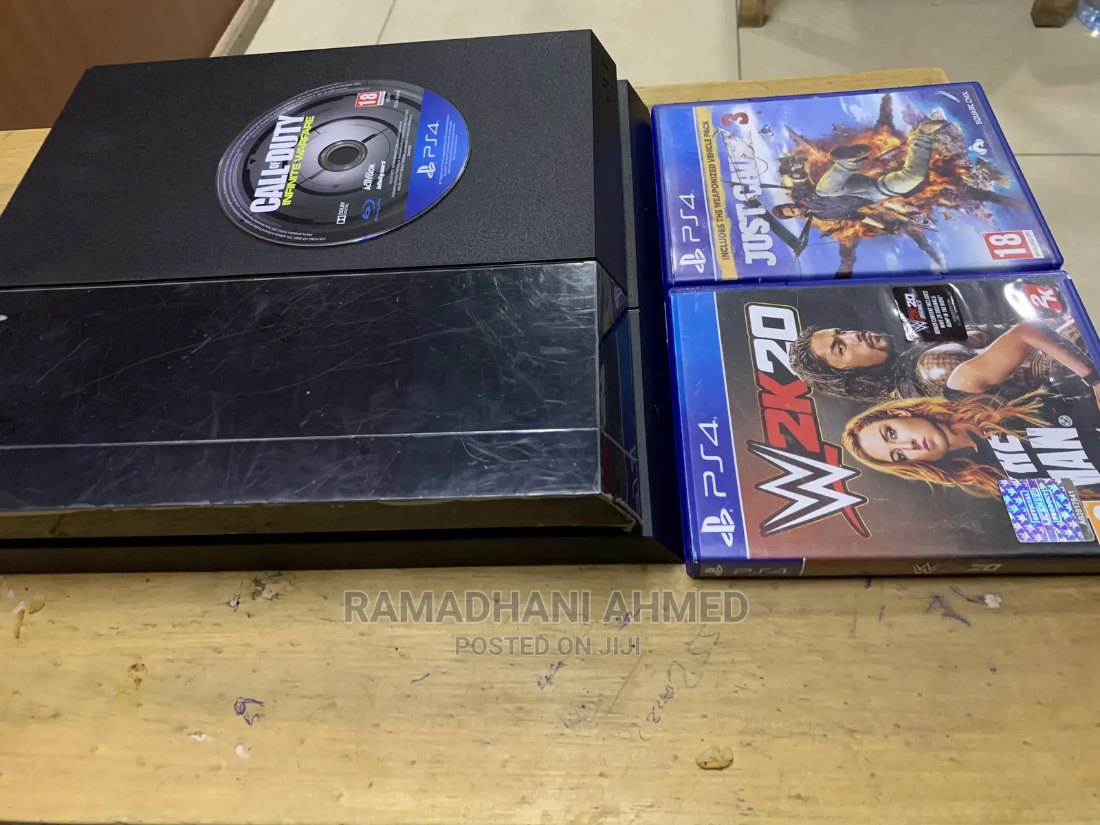 Game Ps4 Fat With 3 Cd