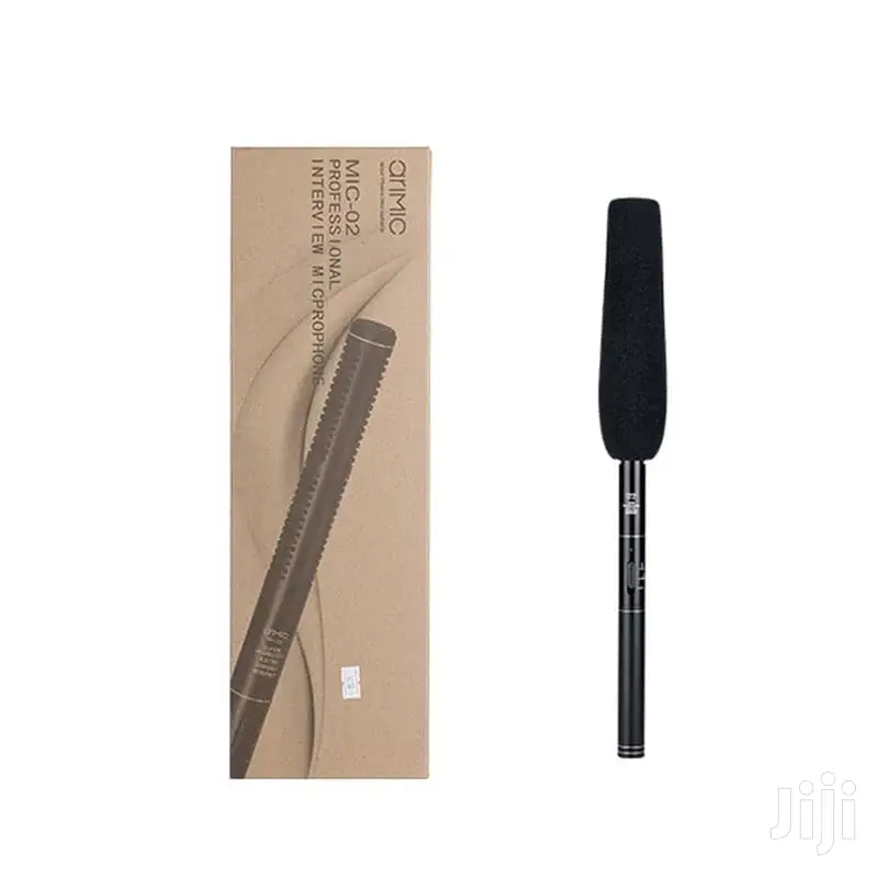 Arimic Professional Interview Mic Directional Condenser MIC For DSLR