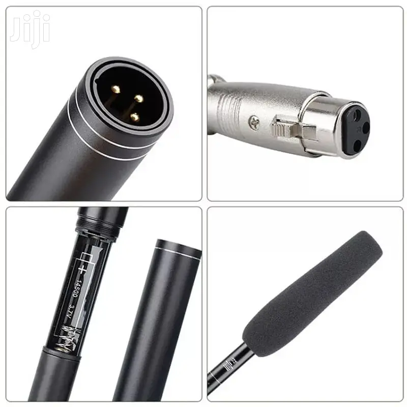 Arimic Professional Interview Mic Directional Condenser MIC For DSLR