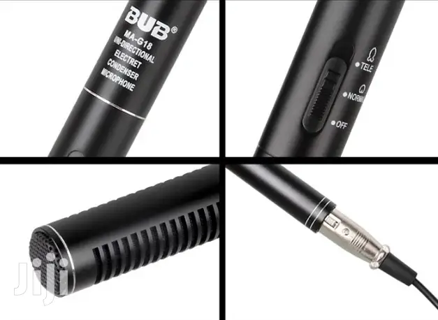 BUB MA-G18 7m Wired Video Camera Interview Microphone For DSLR Camera