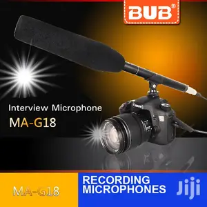 BUB MA-G18 7m Wired Video Camera Interview Microphone For DSLR Camera