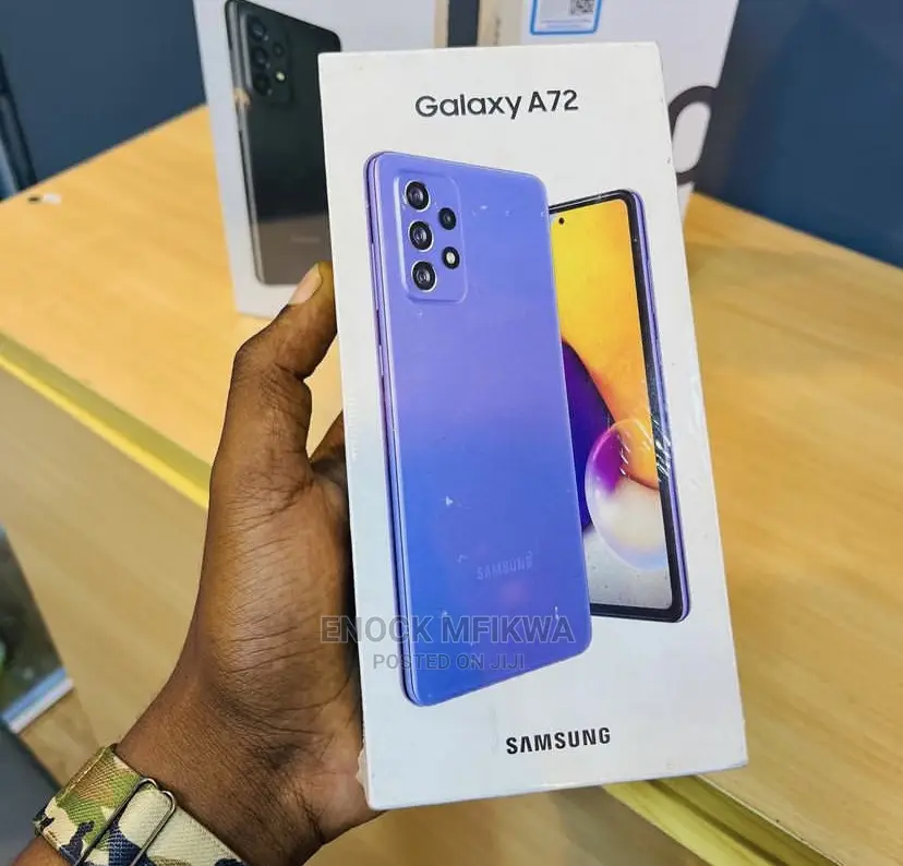 New Samsung Galaxy A72 5G 128 GB Blue