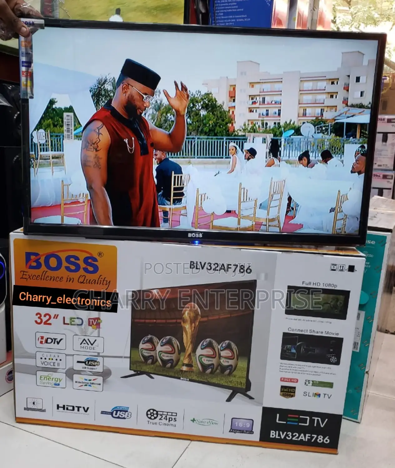 Boss Tv 32 Inch HD OFFA!!