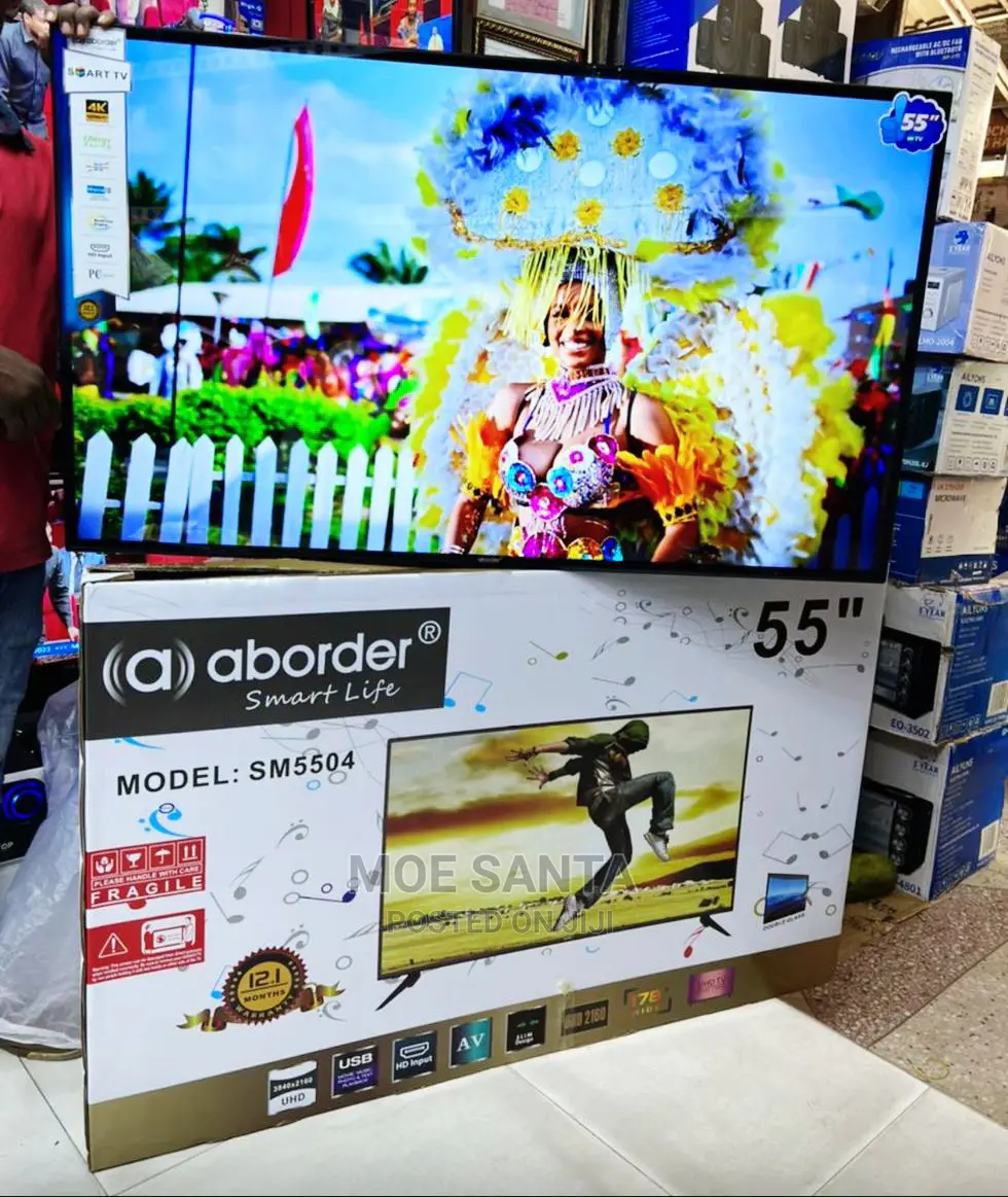 Aborder Smart Tv 4k Inch 55