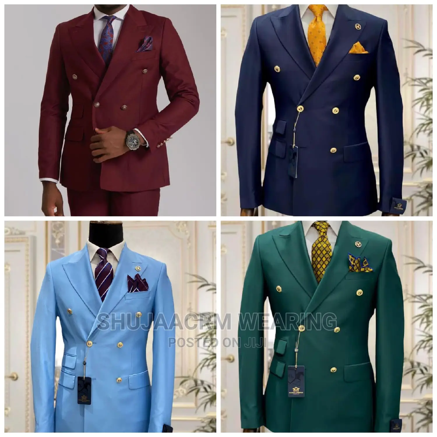 Six Button Suits