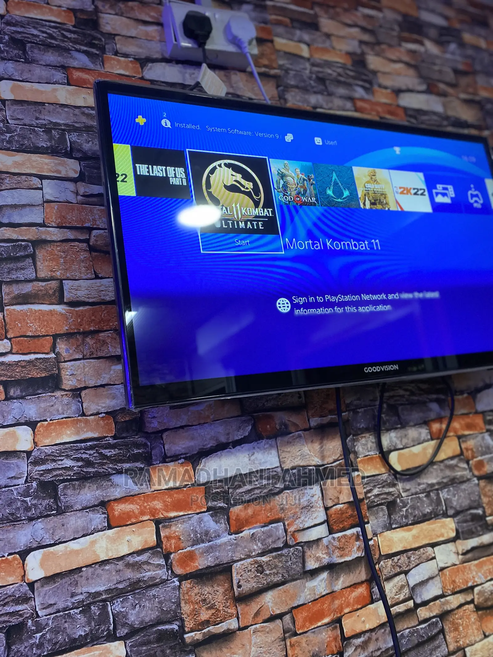 Game Ps4 Pro 1TB With Games